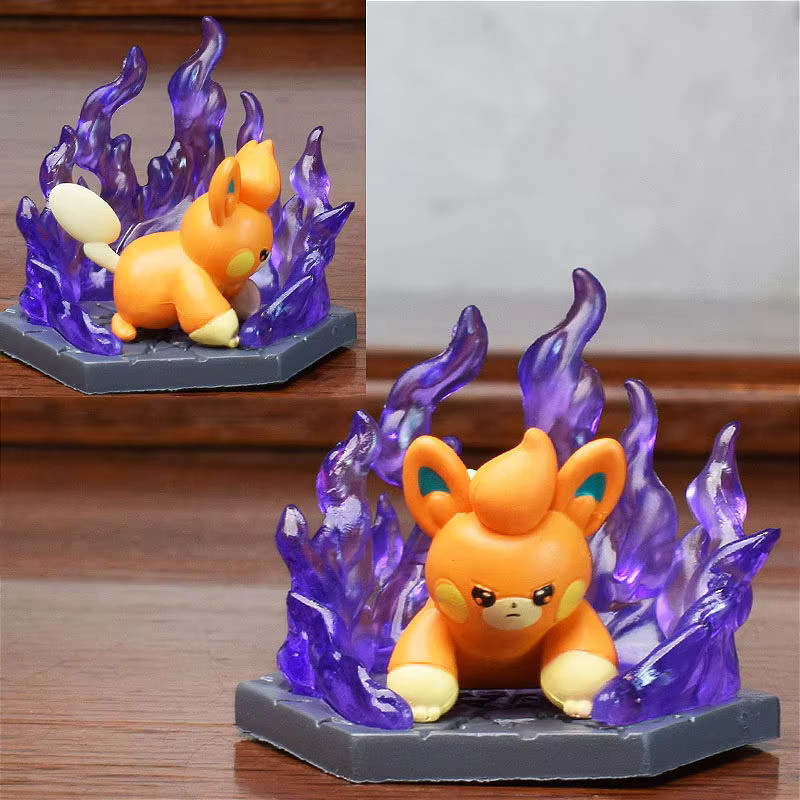 TAKARA TOMY Pokémon Actionfigur, Charakter Desktop-Ornament Modell, Kunststoff - Bild 3