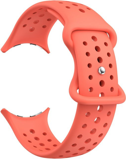 Uhrenarmband Silikon, orange, Unisex - Bild 1