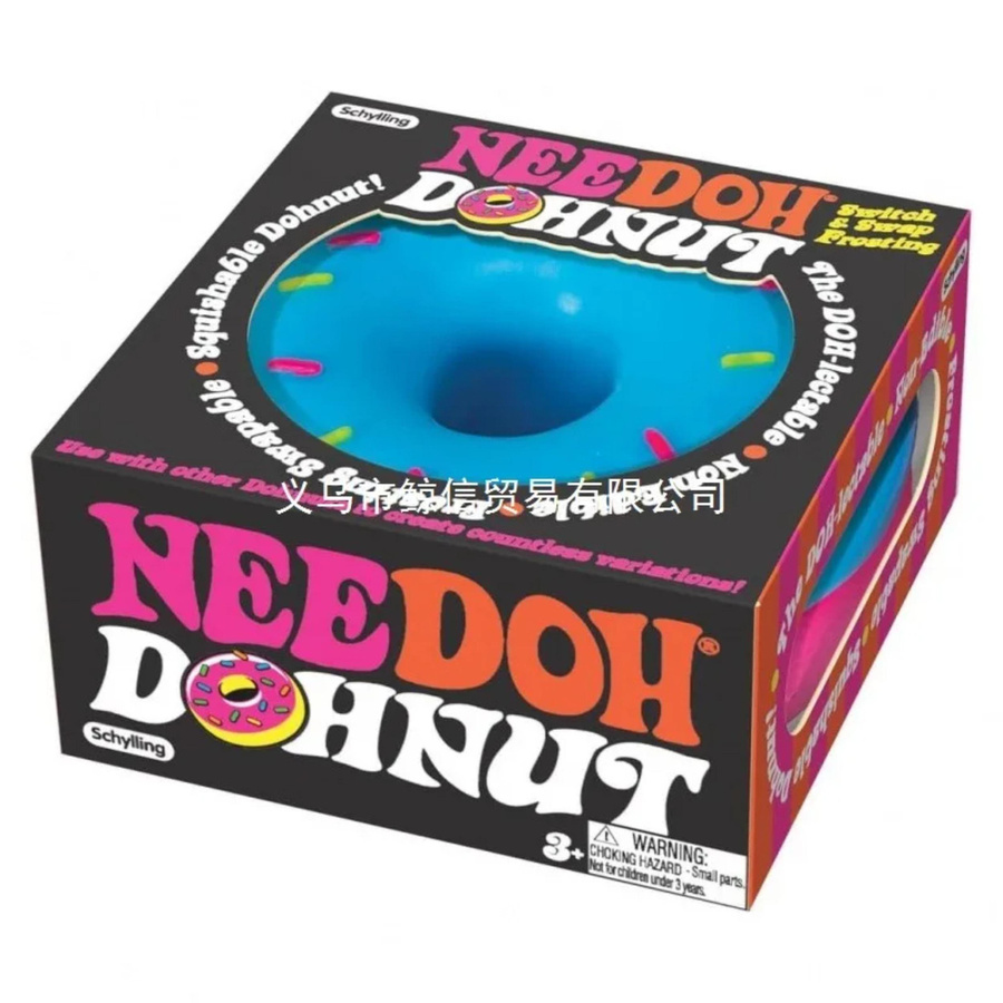 Needoh Dohnuts Squishy Fidget Mehrfarbiges Spielzeug - Bild 2