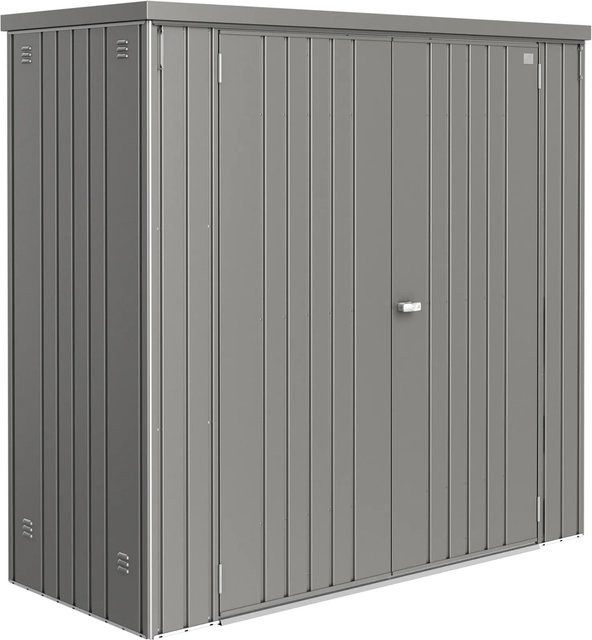 Biohort Geräteschrank CasaNova Stahl Quarzgrau-Metallic B/H/T: 191 x 182,5 x 83 cm - Bild 1