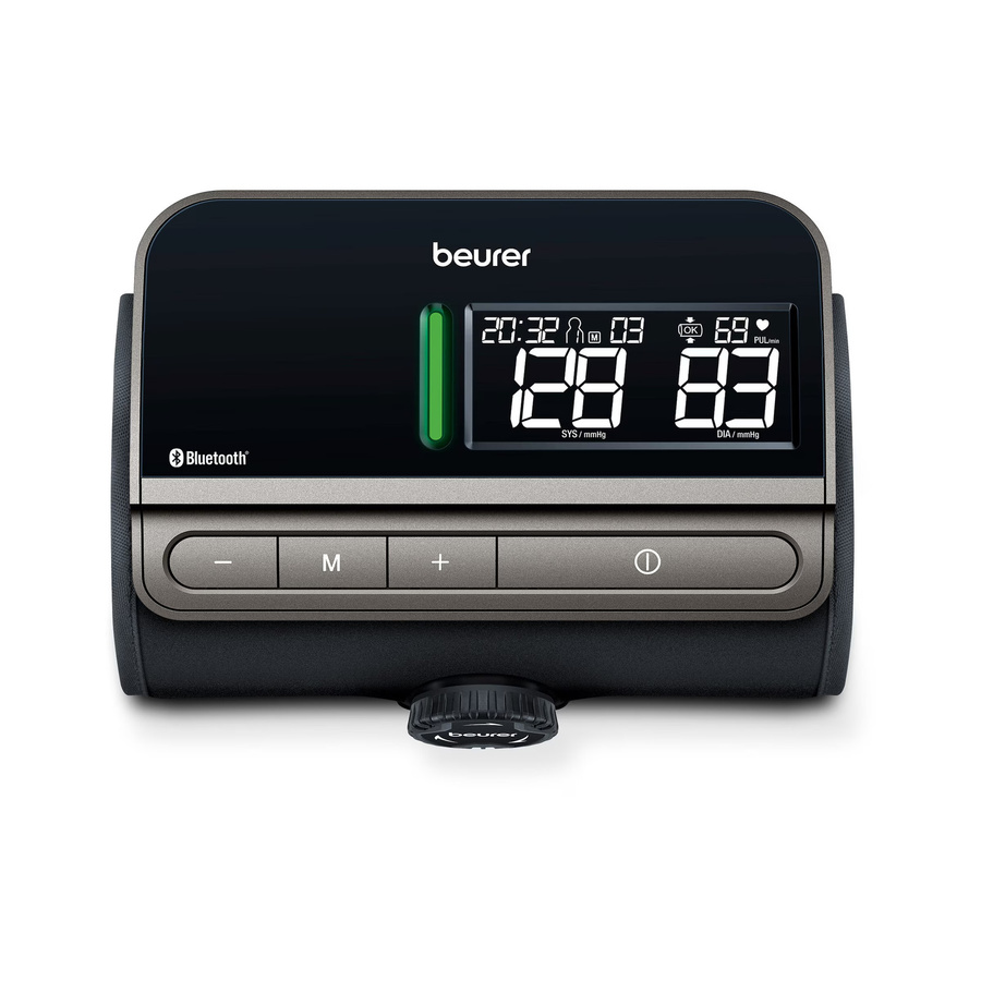 Beurer Oberarm-Blutdruckmessgerät BM 81 easyLock BT in Schwarz - Bild 3