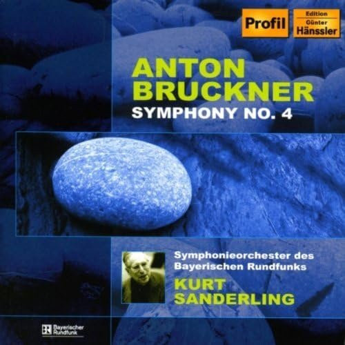 Anton Bruckner Sinfonie 4 CD mit Kurt Sanderling und dem Symphonieorchester des Bayerischen Rundfunks, Klassik, Blau, Gebraucht - Bild 1