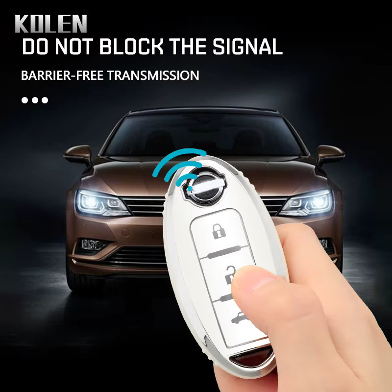 TPU Auto Smart Key Schutzhülle für Nissan Qashqai Juke J10 J11 X-Trail T32 T31 Kicks Tiida Altima Pathfinder und Infiniti - Bild 5
