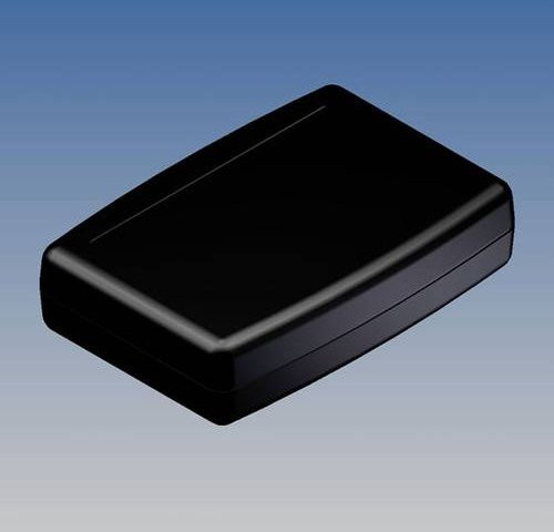 TEKO HY-B.9 Universal-Gehäuse aus ABS-Kunststoff in Schwarz, B: 10,4 cm, T: 7,18 cm, H: 2,54 cm - Bild 1