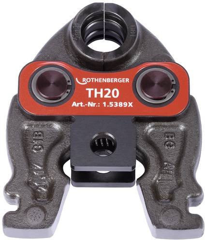 Rothenberger Pressbacke Compact TH20 aus gehärtetem Stahl in Rot - Bild 1