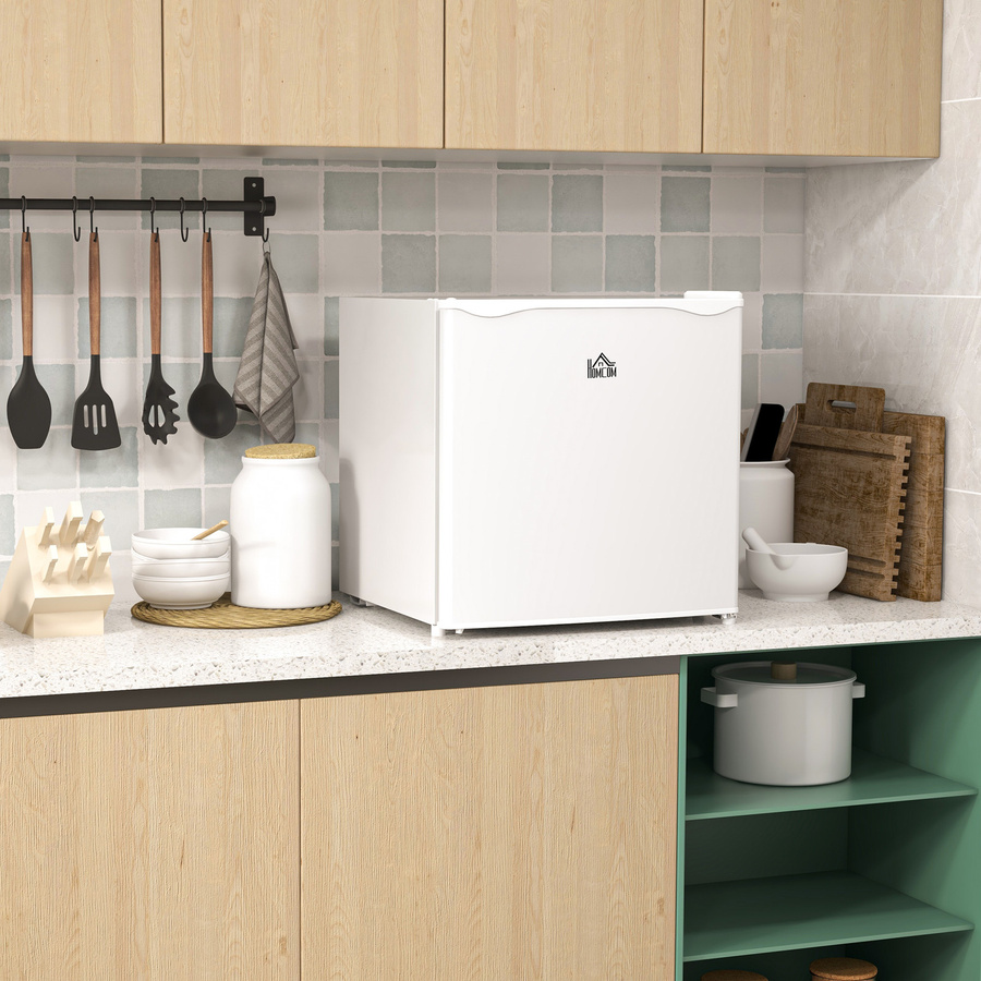 HOMCOM Mini-Gefrierschrank als freistehende Gefrierbox in Weiß, 35 l Volumen, B/T/H: 47 x 44,2 x 48,8 cm - Bild 2