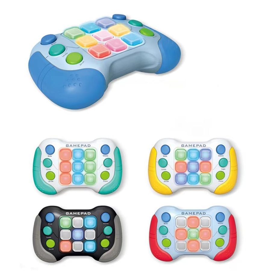 Linyi toy Wackelpudding-Spiel Drücken Spielen blau mit Musik 3-6 Jahre - Bild 3