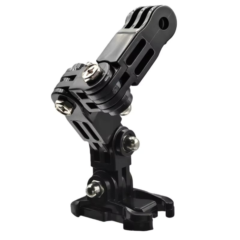 Motorradhelm-Kit Kinnhalterung für GoPro Hero 11 10 9 8 7 Action-Kamera in Schwarz - Bild 2