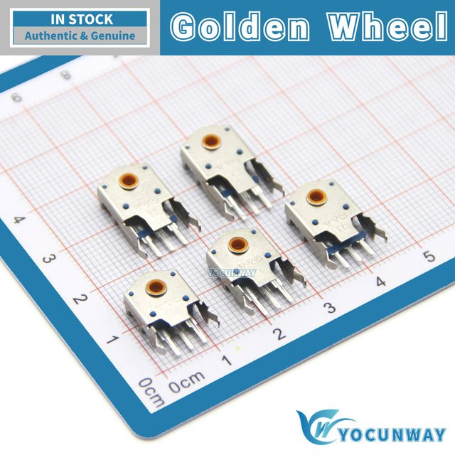 TTC Rotary Mouse Scroll Wheel Golden Encoder Staubdicht versiegelt für PC-Maus in Gold - Bild 1