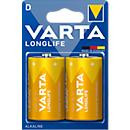 Varta Longlife D Mono Alkaline Batterien 1,5V 2er Pack - Bild 3