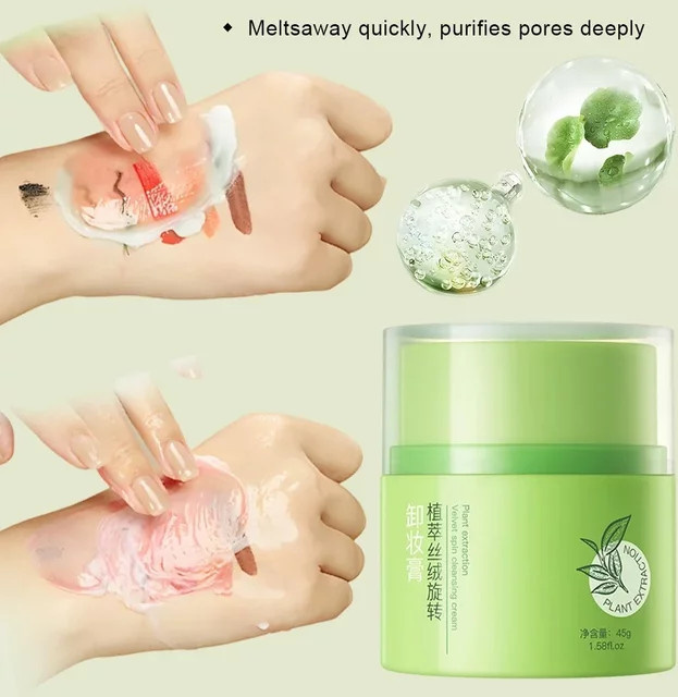 Plant Velvet Make-up-Entferner-Creme für Augen, Lippen und Gesicht, 45g - Bild 1