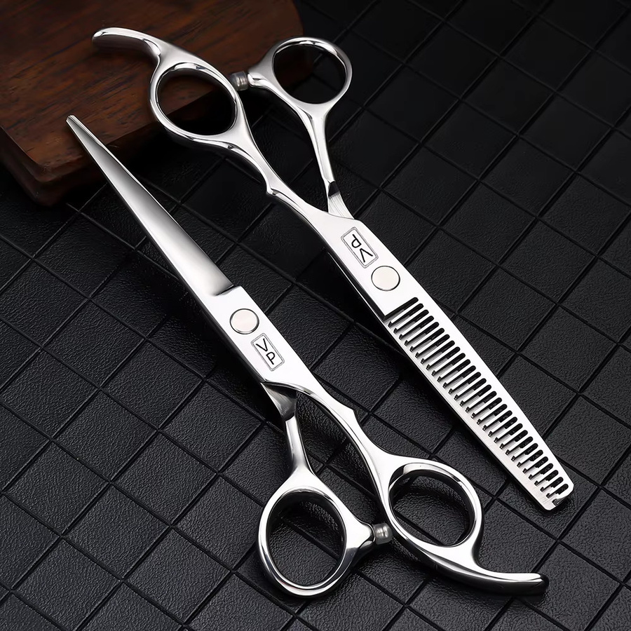 VP Friseurschere Set, 6 Zoll, Ausdünnen und Schneiden, Unisex - Bild 1