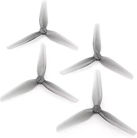 HQPROP T4X2X3 4020 3-Blatt PC Propeller für RC FPV Freestyle Toothpick Micro Langstrecken-Drohnen in Grau - Bild 1