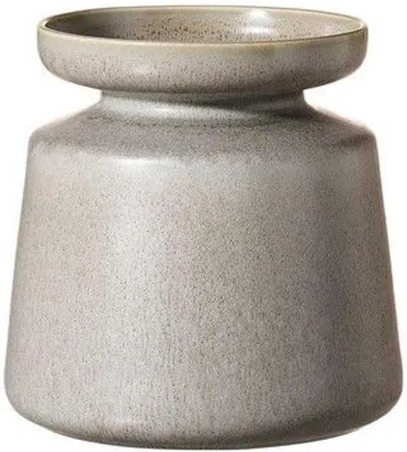 Ritzenhoff & Breker Imperia Vase aus Steingut, Grau, Höhe: 18 cm, bauchig - Bild 1