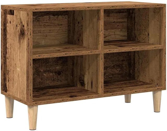 vidaXL TV-Schrank in Braun aus Holzwerkstoff im rustikalen Design, B/T/H: 69,5 x 30 x 50 cm - Bild 1