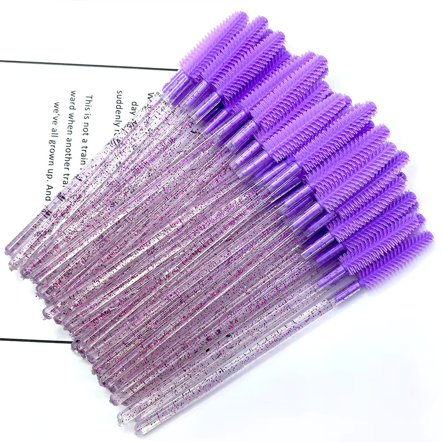ZANSE Wimpern Pinsel und Augenbrauen Applikatoren, 50 Stück, Unisex - Bild 4