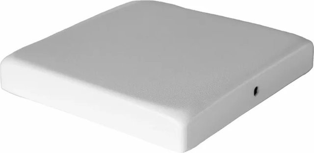 Pfostenkappe Classic Weiß quadratisch B/B: 9,1 x 9,1 cm - Bild 1