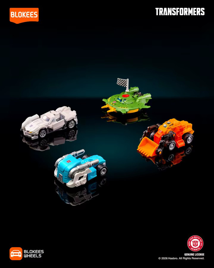 Hasbro Transformers Blokees Wheels Wreck & Rule OverLord Modellbausatz, Actionfigur - Bild 2