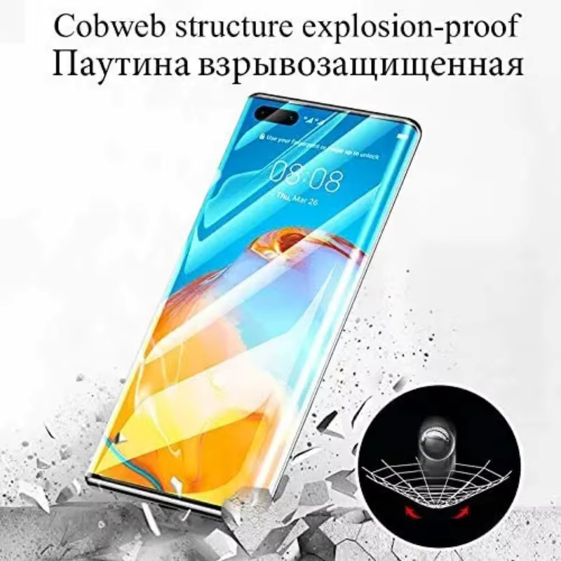 Hydrogel Screen Protector für Huawei P40 P30 Pro P20 Mate 20 P10 Lite, transparente Vollabdeckung Displayfolie - Bild 5