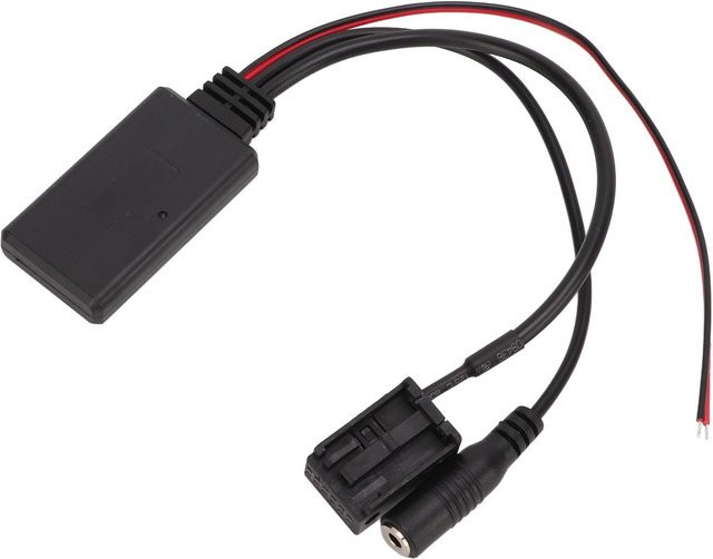 Koogeelife Bluetooth 5.0 AUX Audio Adapter mit Mikrofon-Kit als Freisprecheinrichtung für Ford 6000CD Stereoanlagen, Schwarz - Bild 1