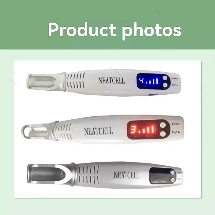 NUOYING Pikosekunden Laser Stift, Rot Blau Licht Therapie, Gesicht - Bild 2