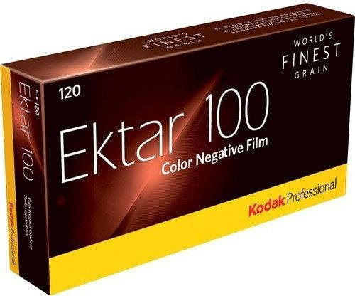 Kodak PROFESSIONAL EKTAR 100 Farbnegativfilm 120 Multicolor ISO 100, 5 Rollen - Bild 1