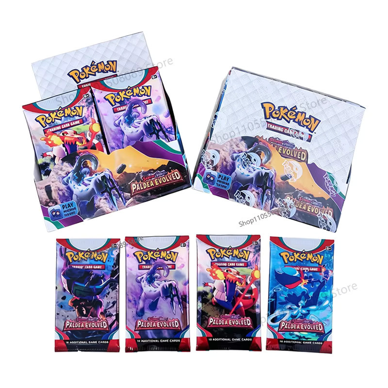 Pokémon Scarlet & Violet Paldea Evolved Booster Bundle Edition, Sammelkarten, Englische Version, ab 6 Jahren - Bild 2