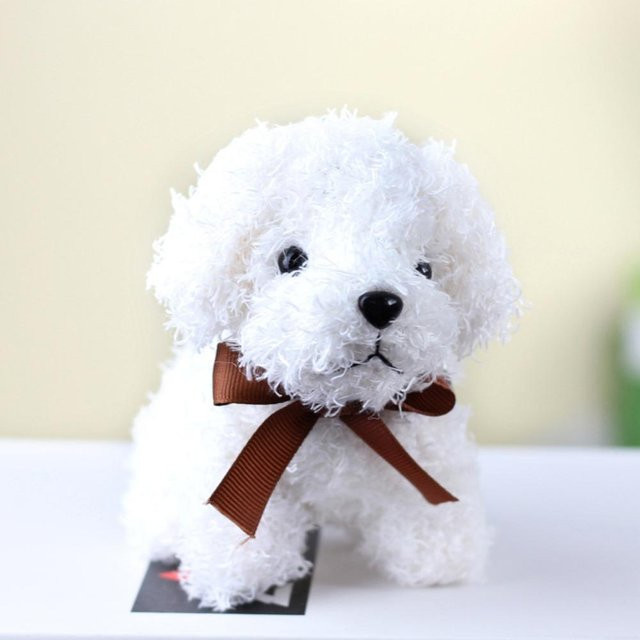 Yiran Health & Beauty Teddy Hund Plüschtier, Schlüsselanhänger, 12cm - Bild 1