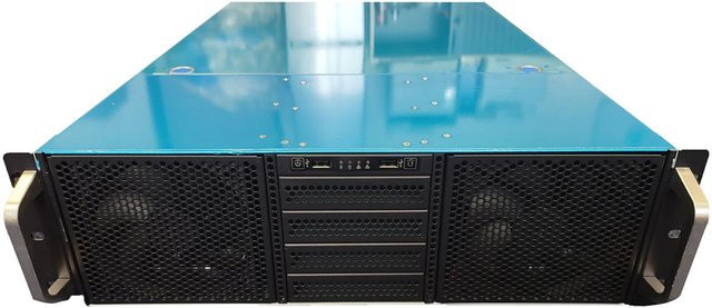 RealPower RPS19-G3380 Rack Gehäuse, 3U, ATX, Schwarz, mit USB-Anschlüssen, ohne Netzteil - Bild 1
