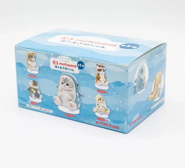 Mofusand Katze Meeresleben, Blind Box Mini Actionfigur, ab 6 Jahren - Bild 1