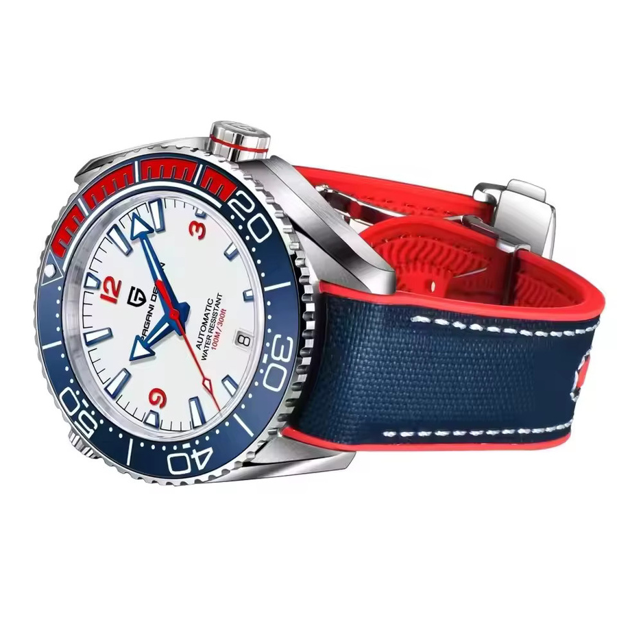 PAGANI DESIGN Armbanduhr, Automatik, Edelstahl, Saphirglas, 42 mm, Herren - Bild 2