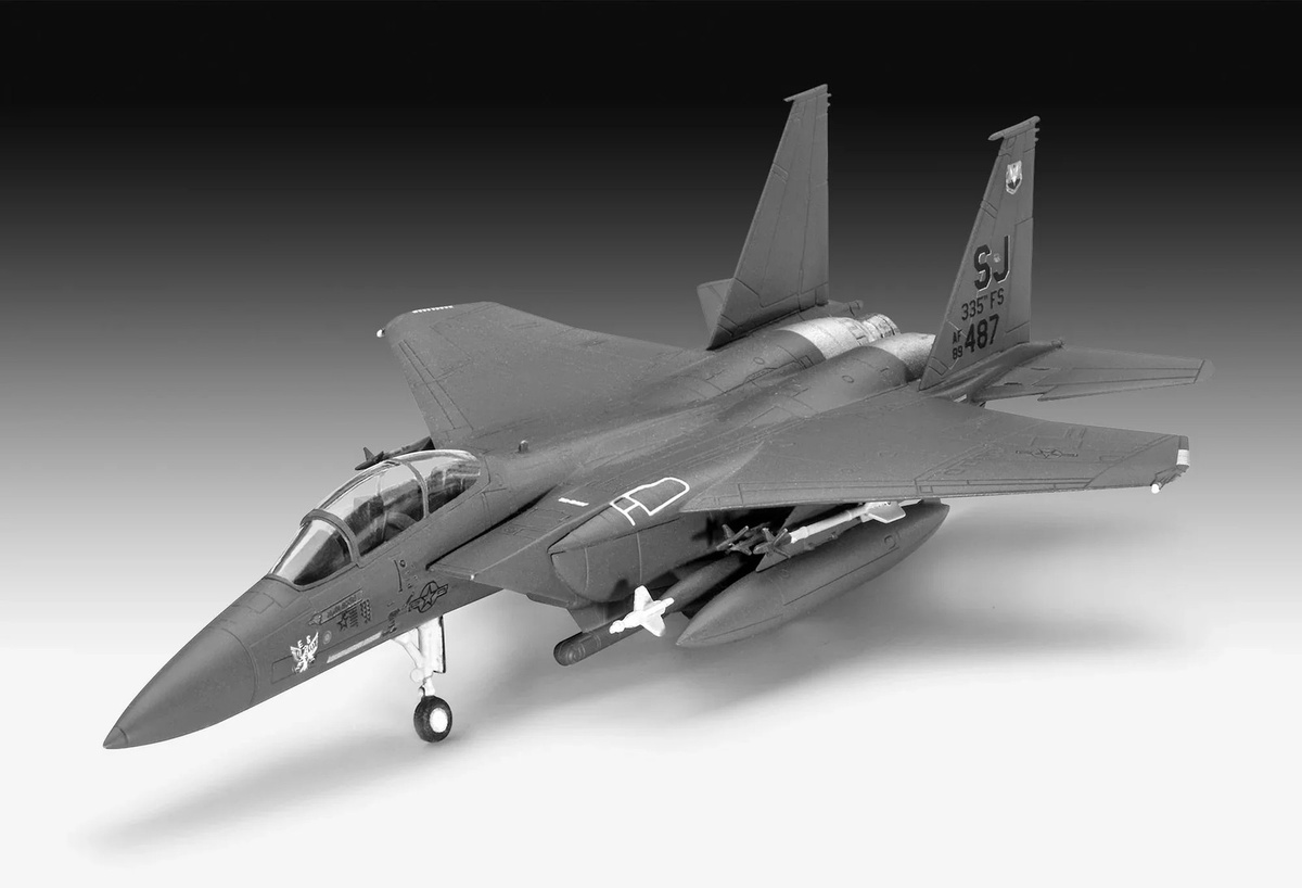 Revell Starter Kit F-15E Strike Eagle & bombs Kampfflugzeug - Bild 3