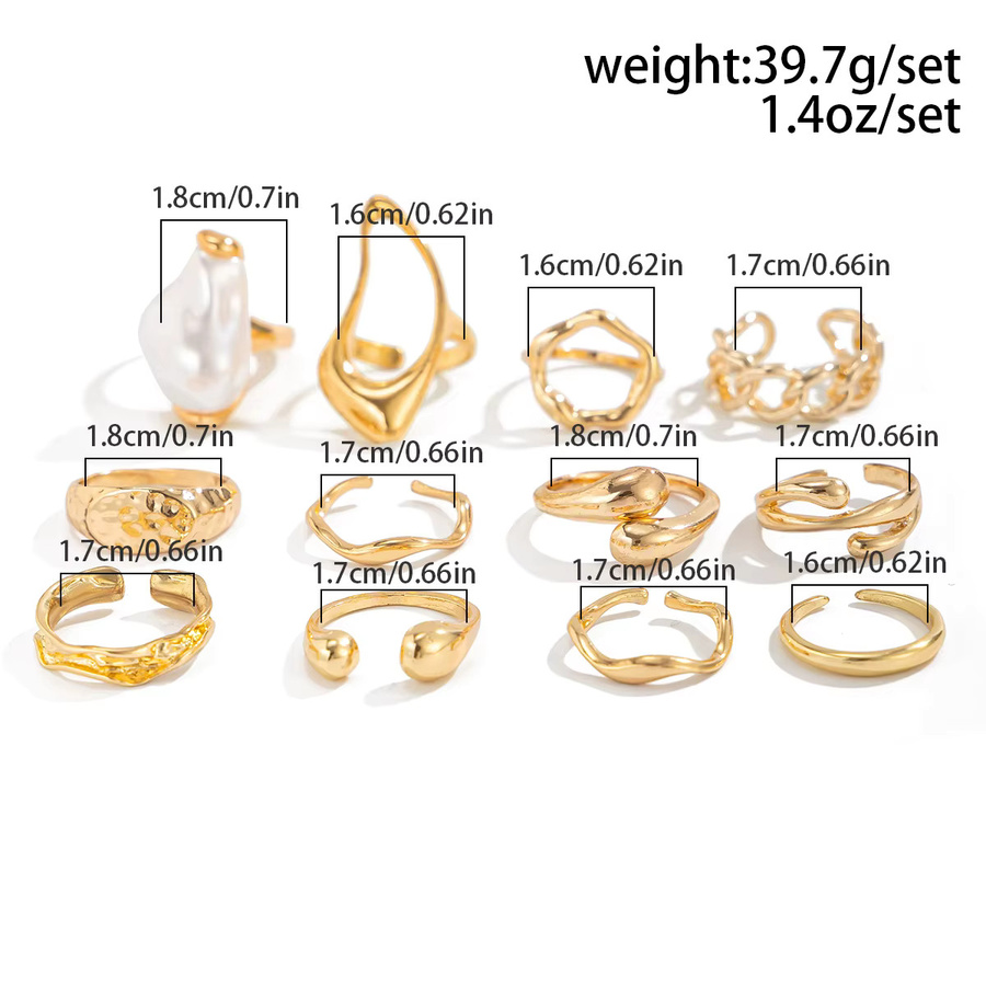 Ingemark Ringe, Perle, Wasser Tropfen, Damen - Bild 3