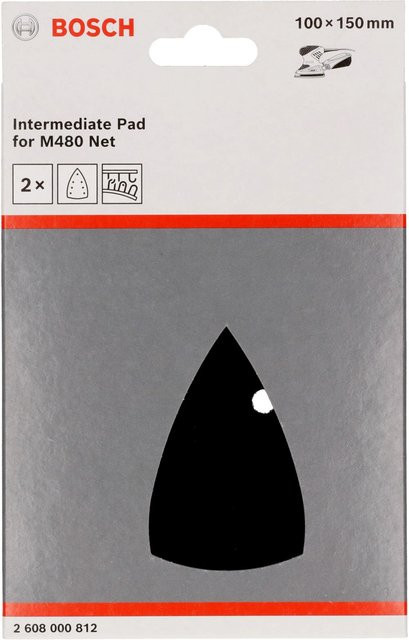 Bosch Pad Saver Zwischenlage für Schleifteller, 2 Stück, B: 15,0 cm, T: 10,0 cm - Bild 2