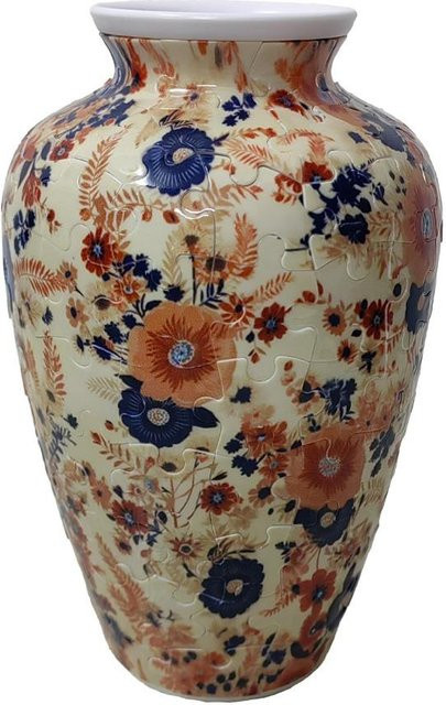 Yanhebin Wasserdichte 3D Puzzle Vase in Multicolour für kreative Blumenarrangements - Bild 1