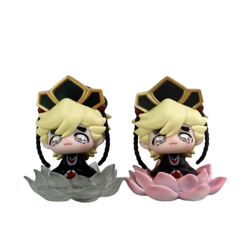 Bandai Demon Slayer Douma Chibi Figur, Lotus Sitzende Pose, Sammlerstück - Bild 2