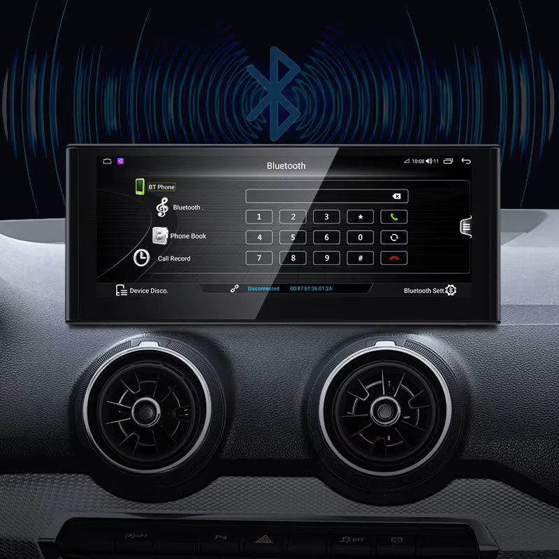 STWEI Android 13 Multimedia-Navigationssystem mit GPS und Carplay für Audi Q2 (Baujahre 2018-2021), 10,25 Zoll, Schwarz - Bild 4