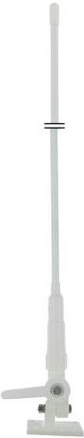 Albrecht AE Marine 5 Seefunk-Antenne für UKW in Weiß, ca. 1,5m - Bild 1