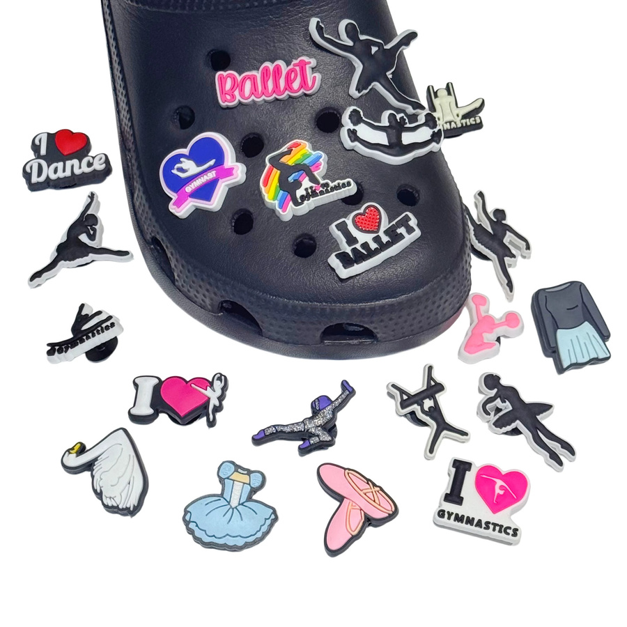 Happye&TiTi Charms, Schwan-Sandalen, PVC, 21 Stück - Bild 4
