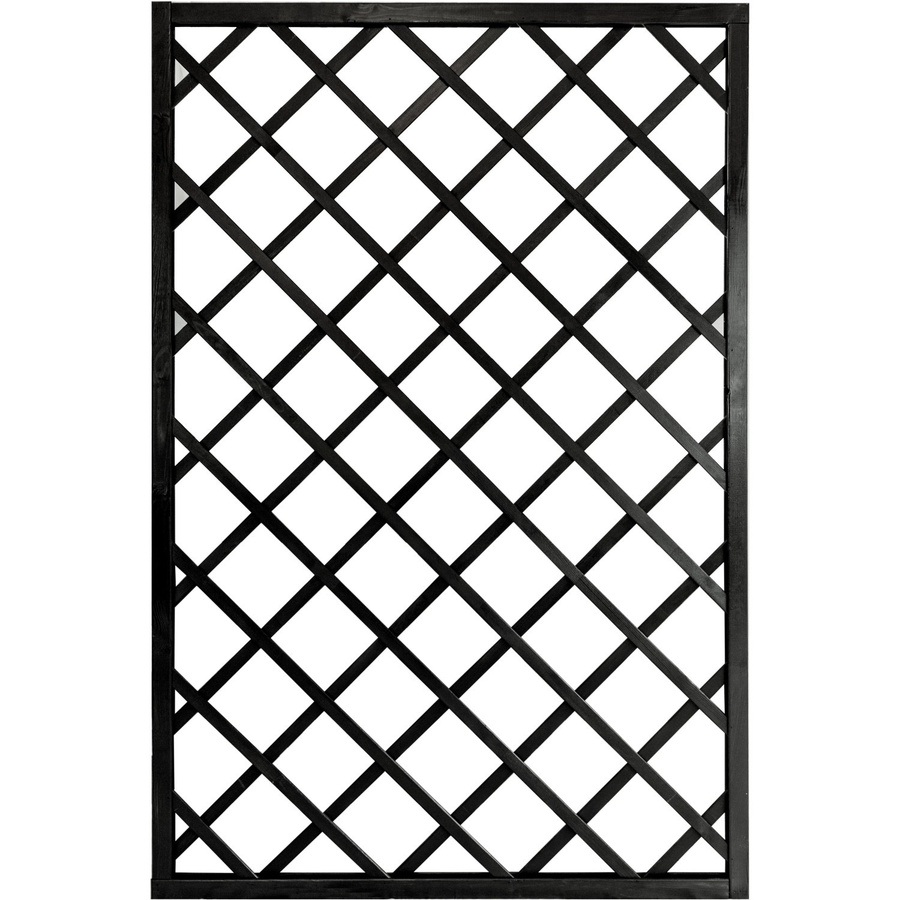 Sichtschutzzaun Nancy von Andrewex aus Kiefernholz in Anthrazit, 3-fach lasiert, B/H: 120 x 180 cm - Bild 2