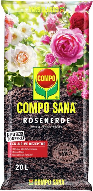 Compo Sana Rosenerde torffrei 20 l - Bild 1