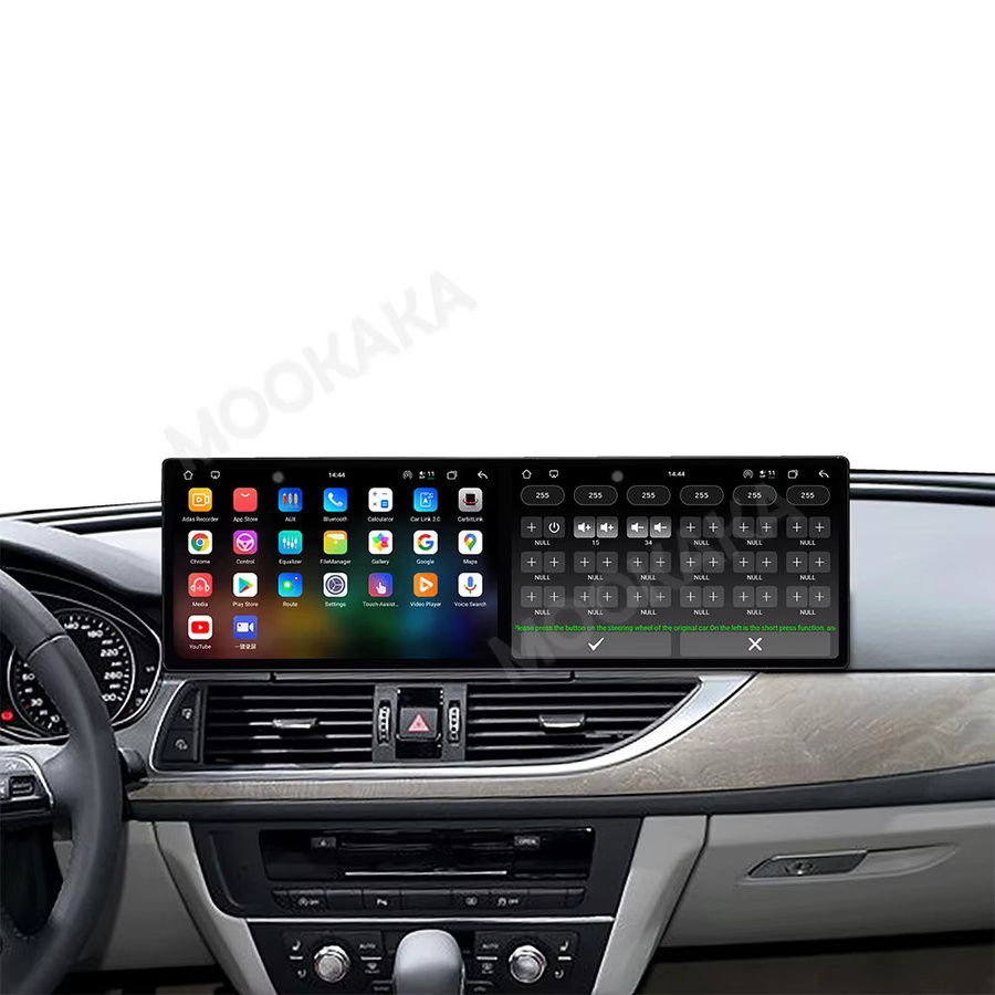 Aotsr Android 15 Auto-Stereo-Multimedia-Player für Audi A6 A7 2012-2015 mit Carplay, GPS-Navigation und DSP, 18,2 Zoll, Schwarz - Bild 5