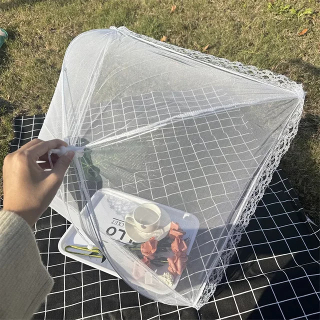 DUTRIEUX Faltbarer Pop-Up Fliegenschutz als Anti-Mücken-Schirm für Obst und Gemüse, B/T/H: 32,0 x 20,32 x 20,32 cm - Bild 1