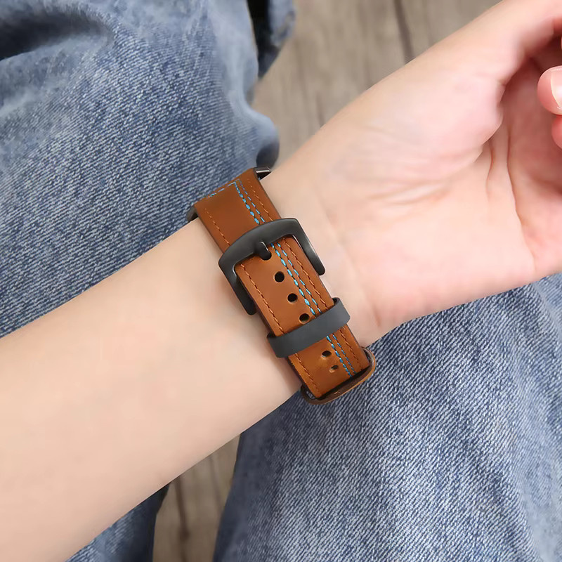 Lederarmband für Samsung Galaxy Watch 8, Leder, Unisex - Bild 3