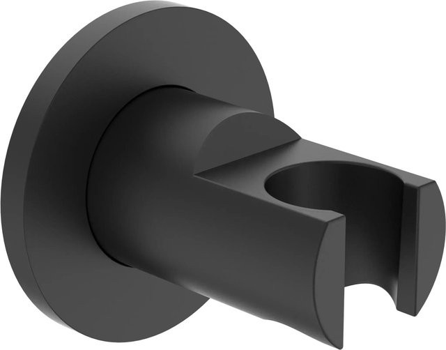 Ideal Standard Brausehalter Idealrain rund Silk Black matt wandmontiert - Bild 1