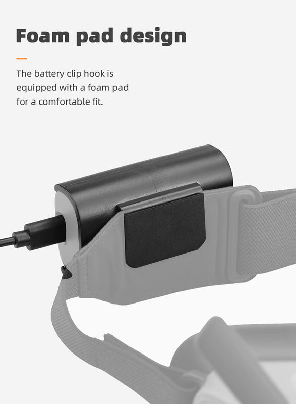 DJI Tragbares Schnellladekabel und Batterierückenclip für DJI Goggles 2 und Avata Drohnen-Batteriehalter - Bild 3