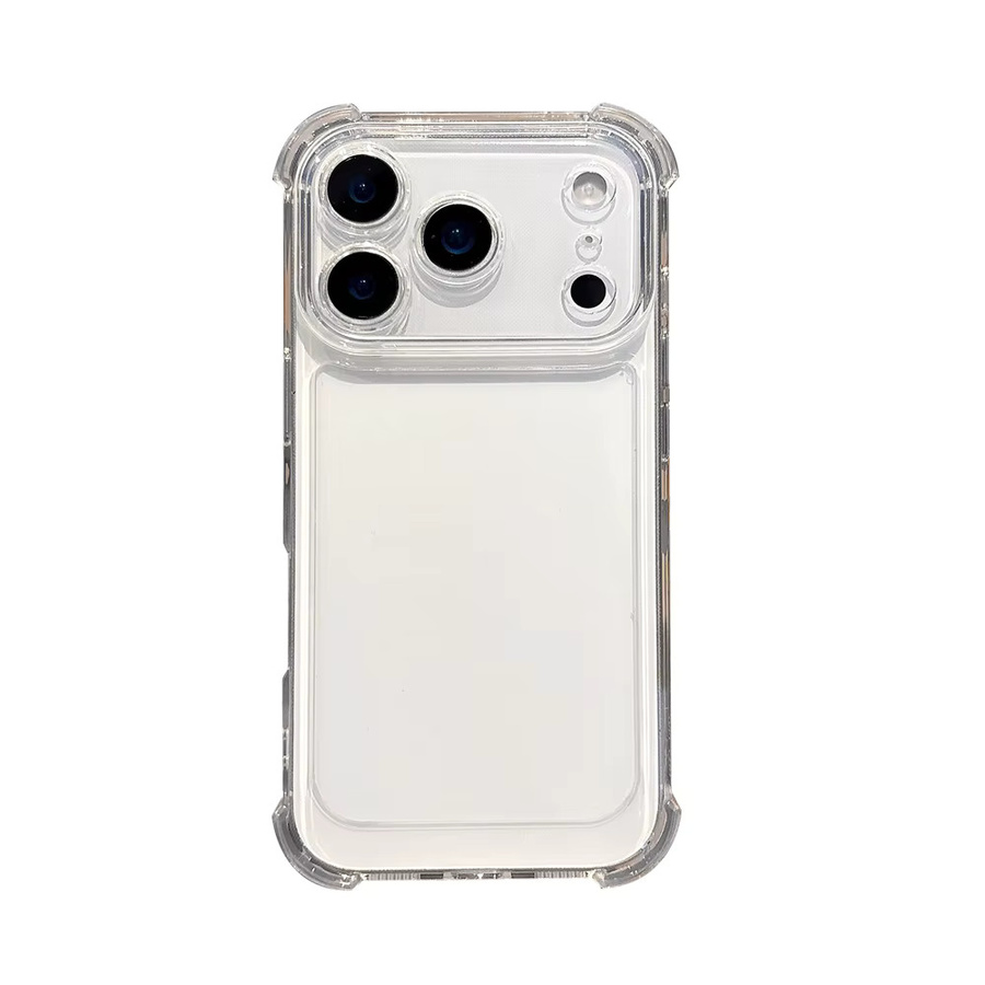 Stoßfeste transparente Silikon-Handyhülle von Xeber für iPhone Modelle - Bild 2