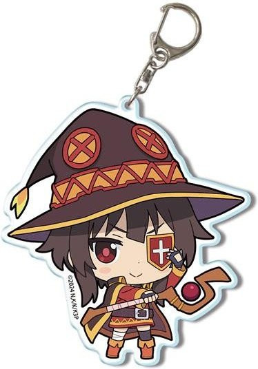 CHIC STUDIO Schlüsselanhänger Acryl, Anime KonoSuba, 6 cm, black, Unisex - Bild 1