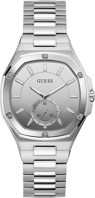 Guess Damenuhr, Quarz, Edelstahl, Silber, 39 mm - Bild 1