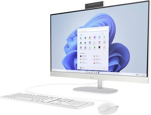 HP All-in-One PC 27-cr0471ng in Weiß mit 27 Zoll Full HD Display, AMD Ryzen 7 7730U, 16GB RAM, 512GB SSD und Windows 11 - Bild 1